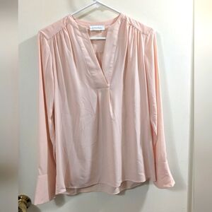 Calvin Klein pink blouse
